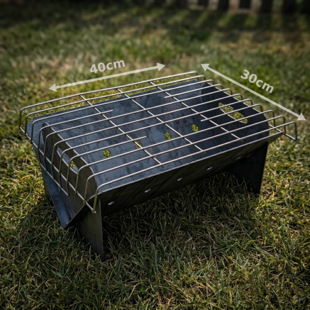 شواية حديد متنقلة للشواء قابلة للتفكيك و التركيب